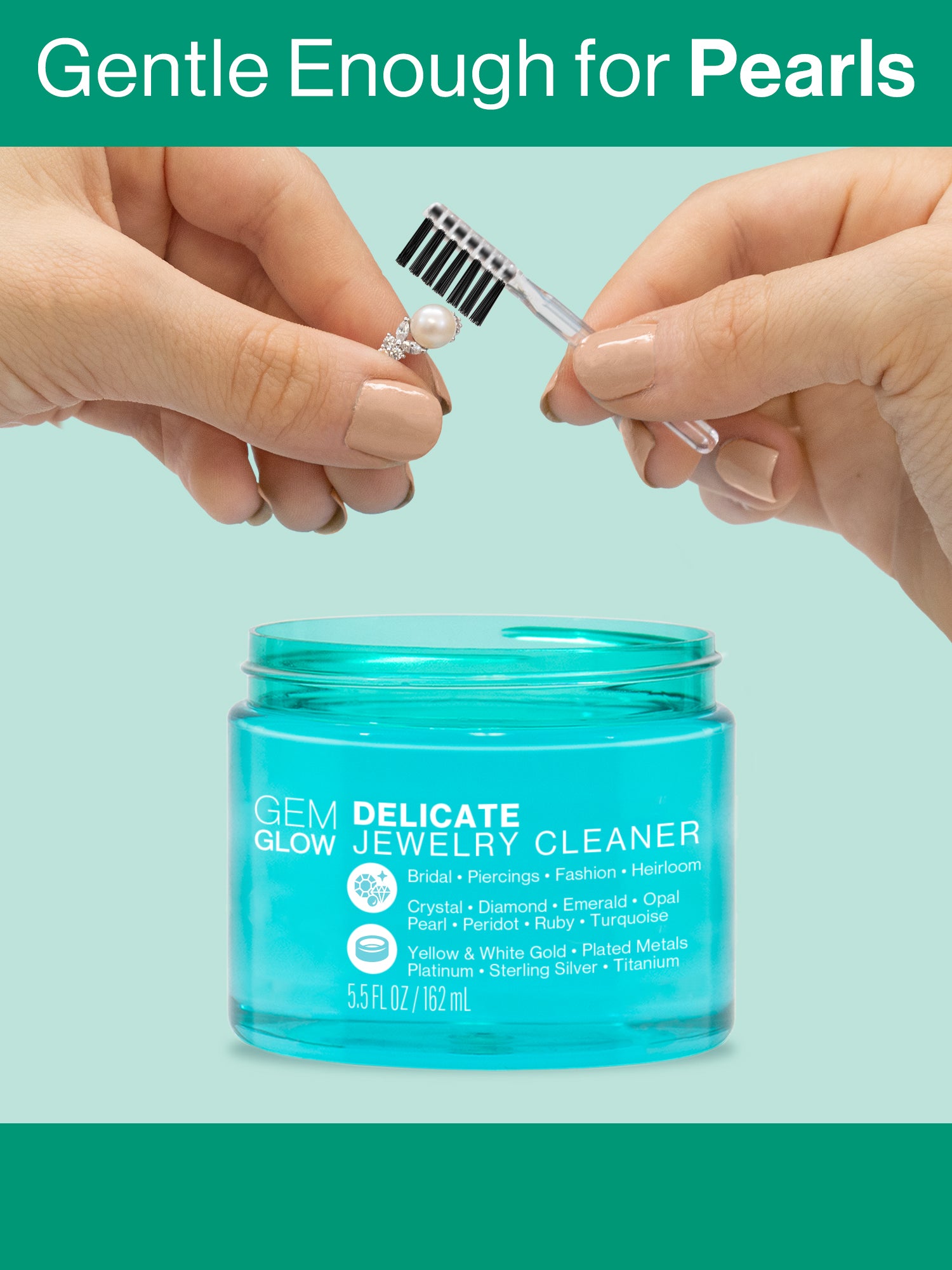 Jewelry Care System – Complete Cleaning Kit Gem Glow®