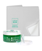 Jar of Fine Jewelry Cleaner and Gold & Silver Polishing Cloth