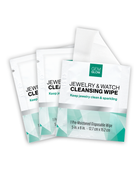 Three Jewelry & Watch Cleansing Wipes