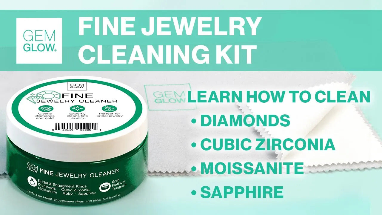 Gem Glow Fine Jewelry Cleaning Kit Video